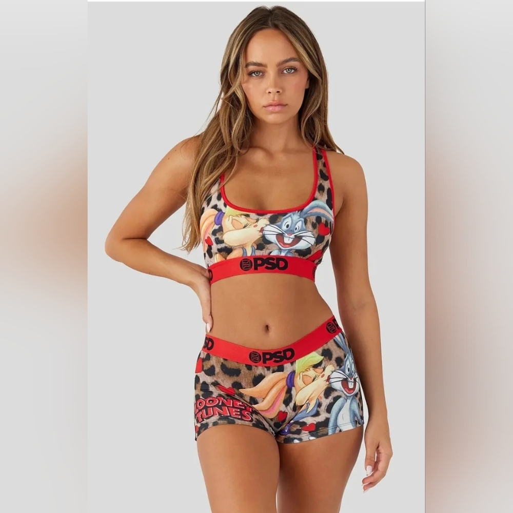 PSD 5 Sets of Sport Bra XL &             Boy Short L In Packages No CANCELATIONS